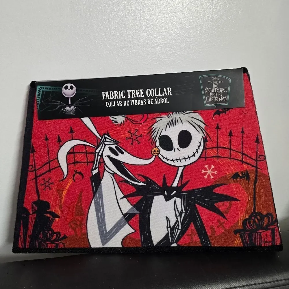 Disney The Nightmare before Christmas Jack Skellington 48 Inch Round Tree Skirt
